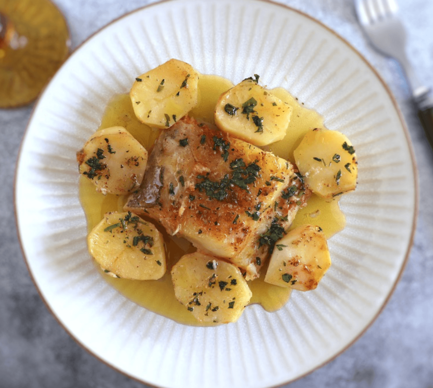Baked Cod Alentejo