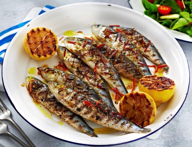 Grilled Sardines