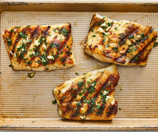 Grilled Sea Bass