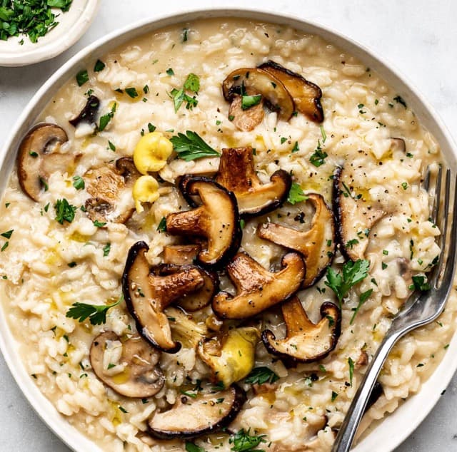 Mushroom Risotto